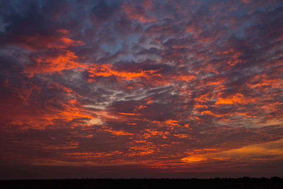 Sunrise in Frisco, Texas - 9-28-12